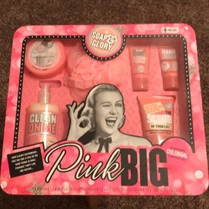 Pink Big Soap&Glory Set